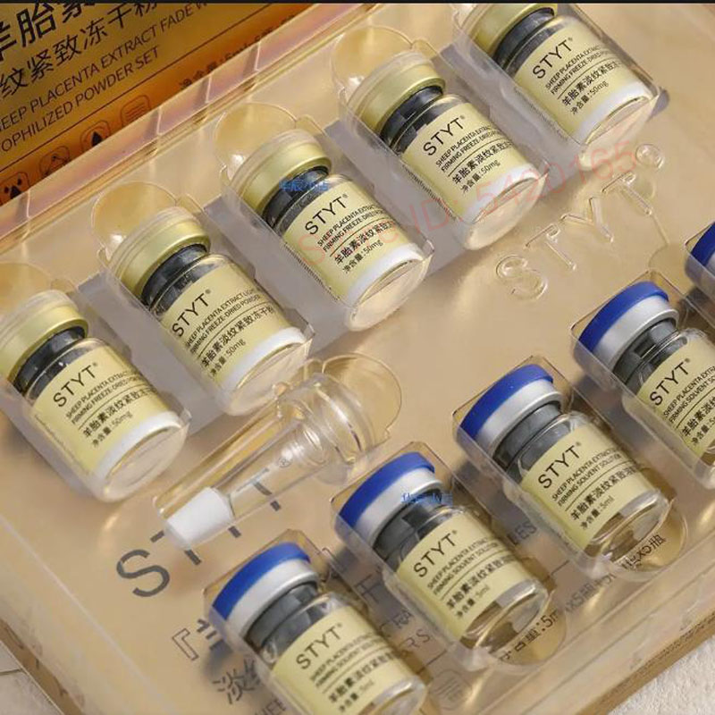 Placenta Extract Serum - Schapenplacenta-extract Gefreeze-droogd Poeder Gevoelige Huid Herstellend