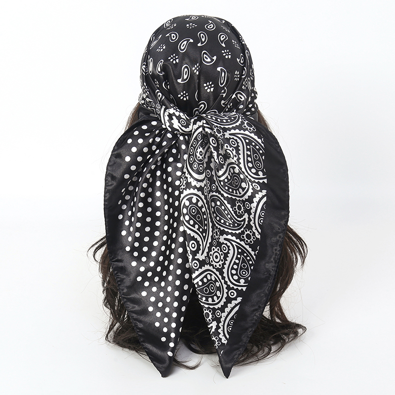 Luxury Skincare Headband - Zakdoeken Haar Zijden Sjaal 90*90 Cm