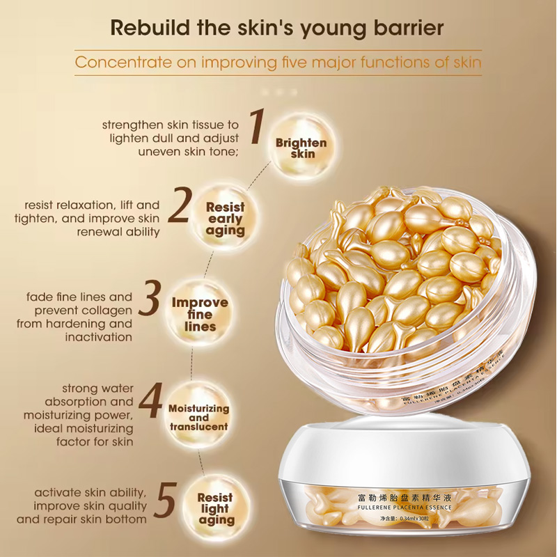 Fullerene Placenta Capsule Ess - Placenta Extract Serum recensie en prijs
