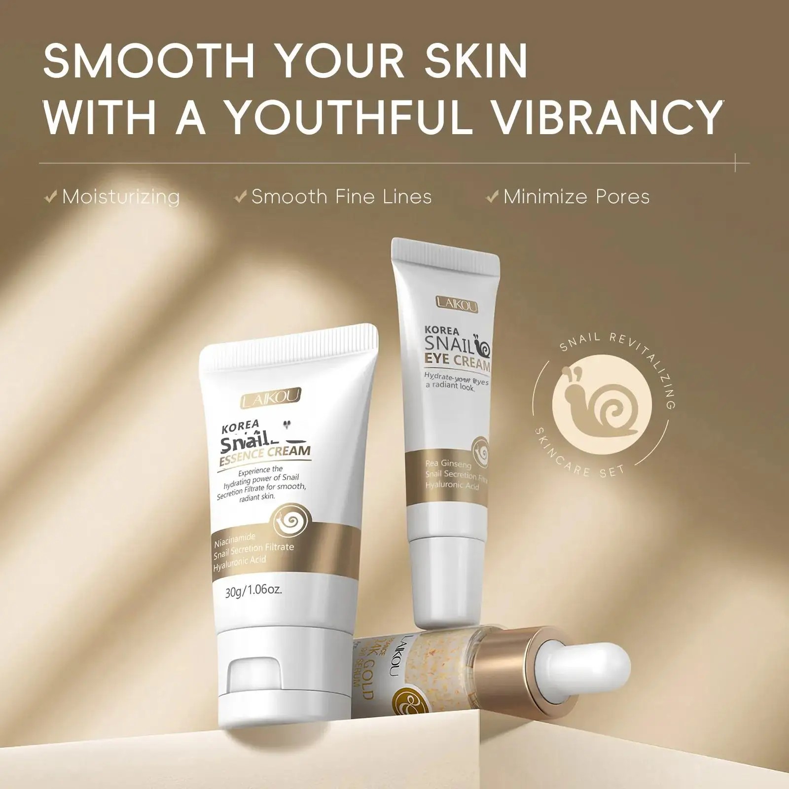24K Gold Slak Reparatie Serum  - Luxury Skincare Set For Women recensie en prijs