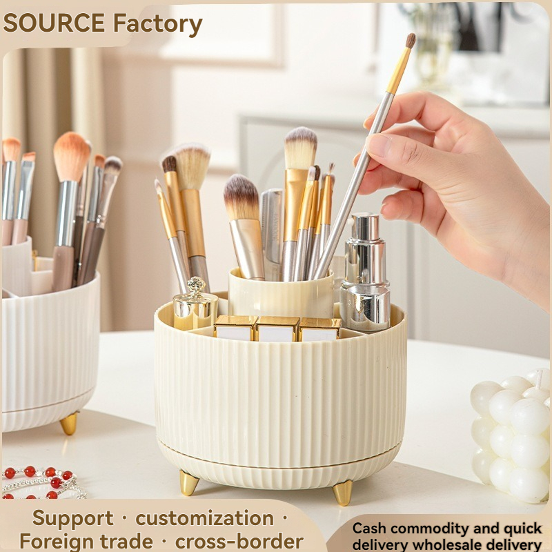 Lichte luxe gouden voetjes 360 - Luxury Skincare Organizer recensie en prijs