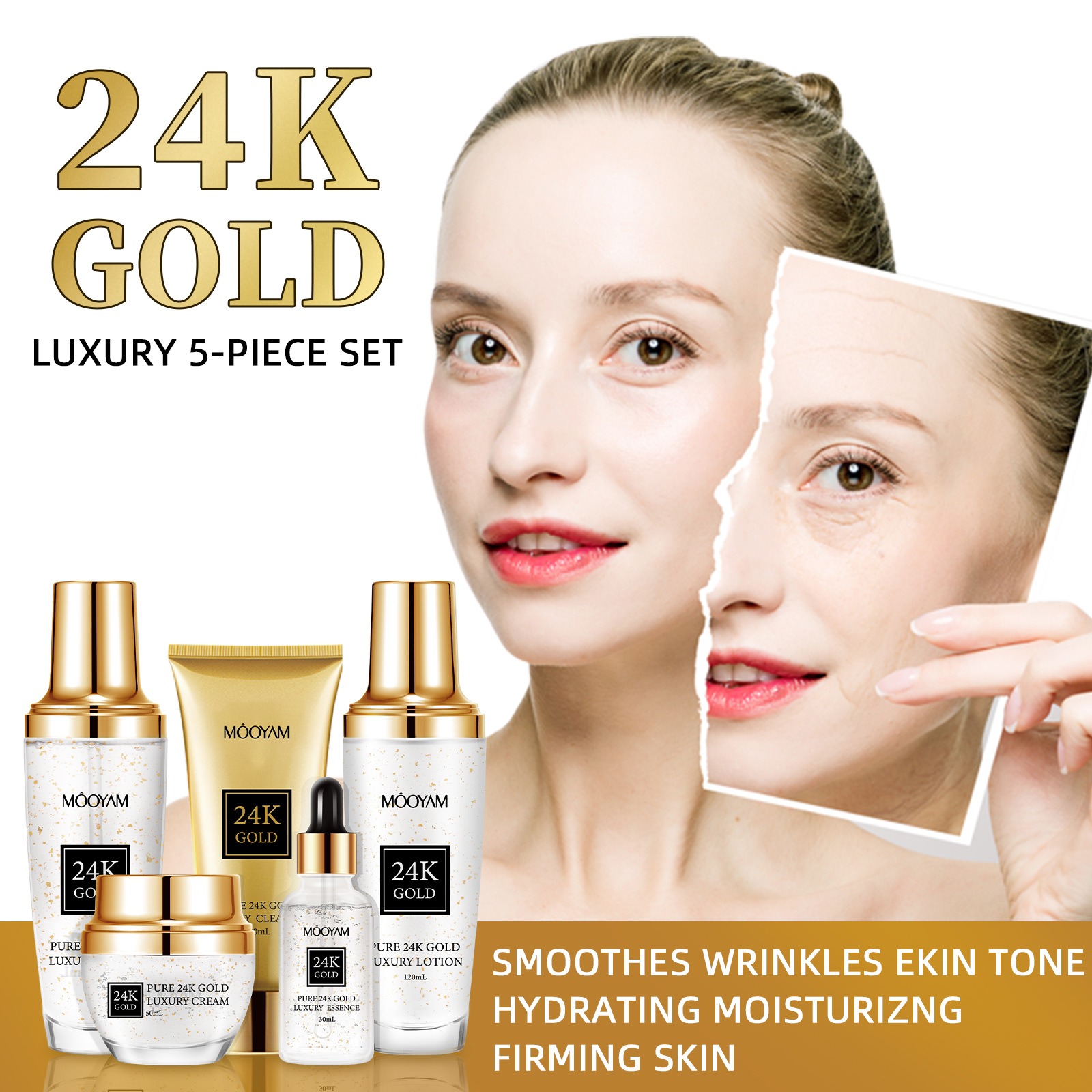24K Gold LUXE Hydraterende Ant - Luxury Skincare Line recensie en prijs