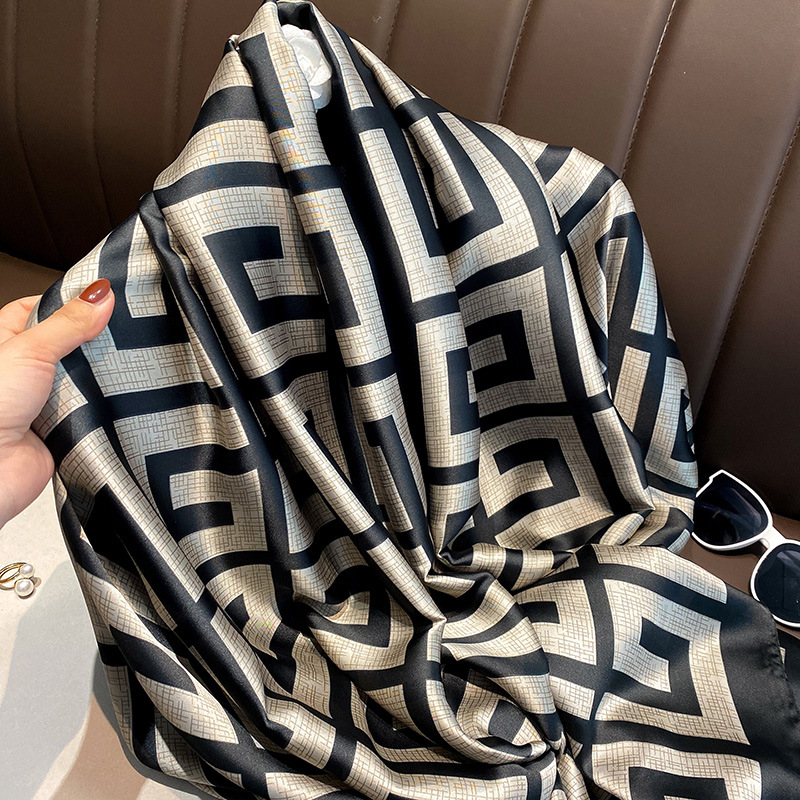 Fashion Print Grote Sjaal Wrap - Luxury Skincare Headband recensie en prijs