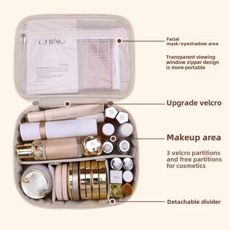 Nieuwe cosmetische tas voor da - Luxury Skincare Organizer recensie en prijs